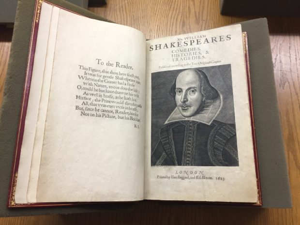 Serendipity and Milton's First Folio.
