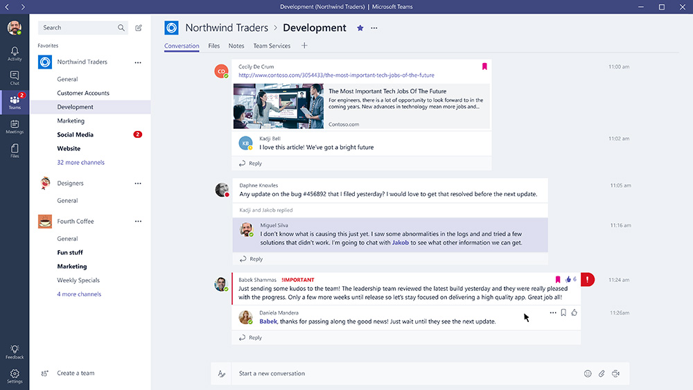 Microsoft Teams SharePoint Front-End
